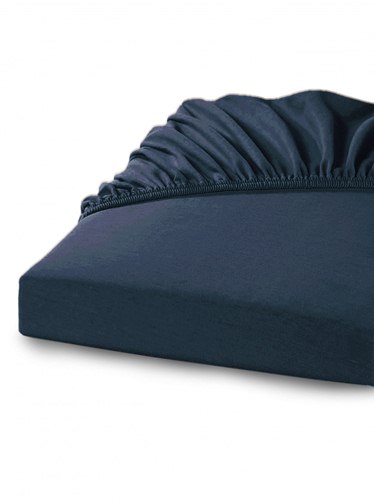 Простыни Percale Fitted Темно-синий (deep-blue)